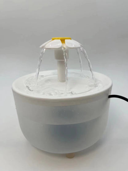 Automatic Pet Water Fountain with USB Filtered Recirculation System - 1200ml Silent Cat Drinking Bowl
