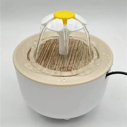 Automatic Pet Water Fountain with USB Filtered Recirculation System - 1200ml Silent Cat Drinking Bowl